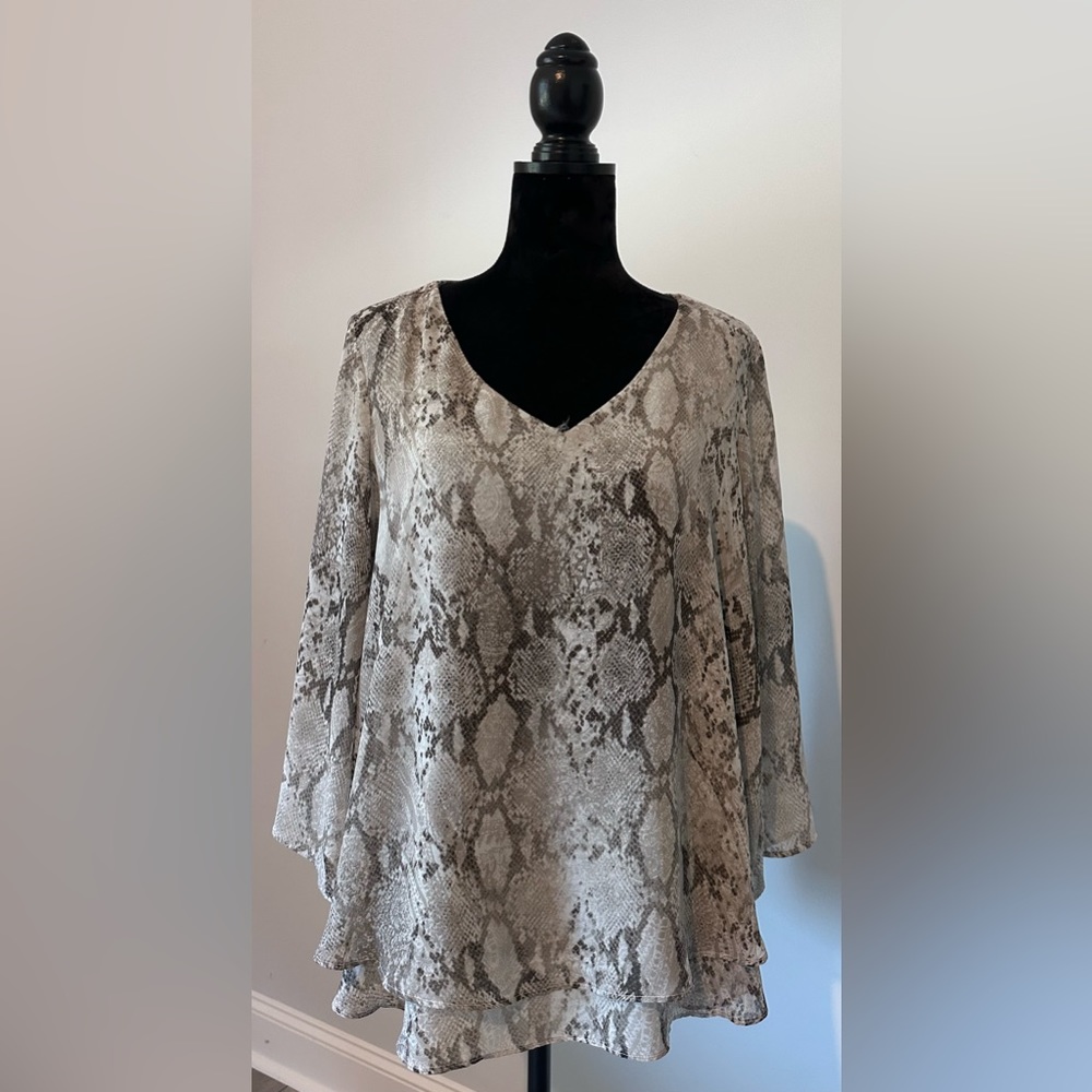 Snake Skin Blouse